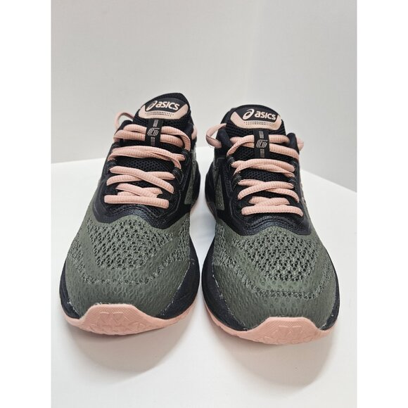 ASICS GT-2000 Women Sneakers Black‎ WhiteTrail Running Shoe Size 6 Green Pink - Picture 4 of 13